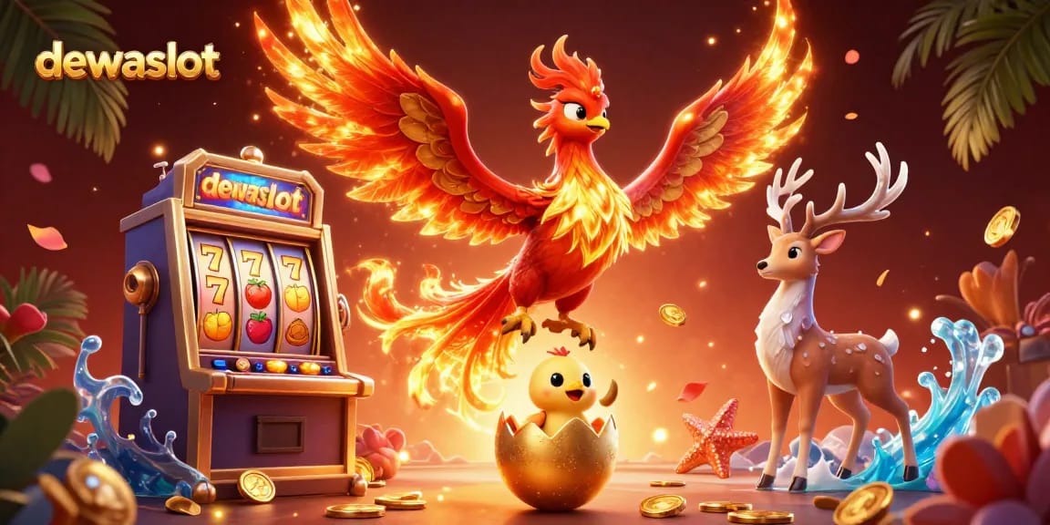 Menyaksikan slot online dewaslot yang memikat dengan simbol buah berkilauan dan jackpot besar.