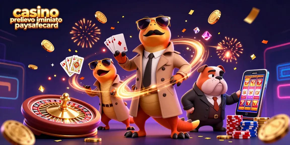 Divertiti con il prelievo immediato Paysafecard nei casinò, mentre vincono emozionanti premi.