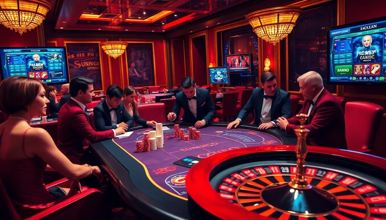 Découvrez des jeux passionnants au casino en ligne Français 2026, avec une action de poker captivante et une roulette animée.