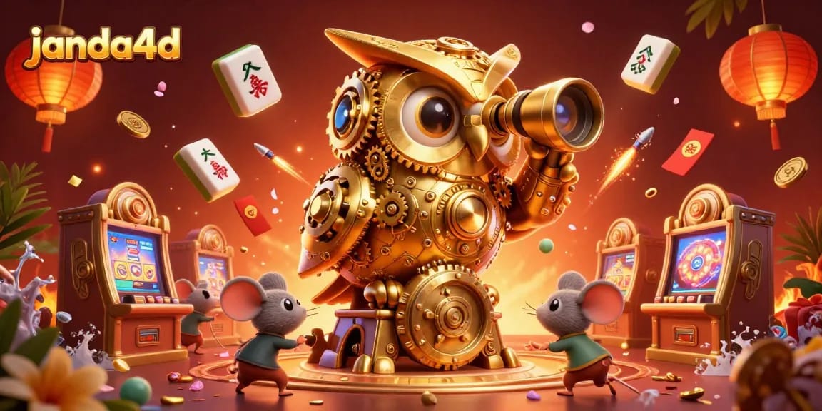 Slot menarik janda4d dengan karakter unik dan elemen kasino yang memikat.