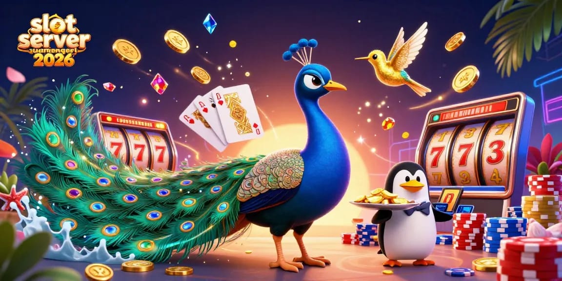 Experience thrilling gameplay with slot server luar negeri 2026 featuring vibrant slot machine reels and colorful casino elements.