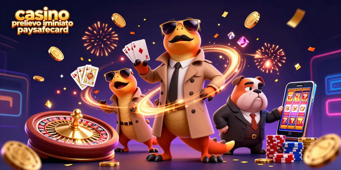 Divertiti con il prelievo immediato Paysafecard nei casinò, mentre vincono emozionanti premi.