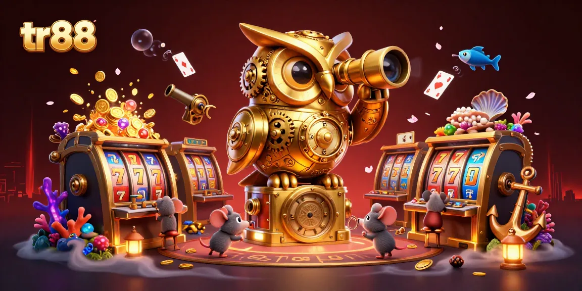 Play exciting games at tr88 with vibrant slot machines and unique characters.