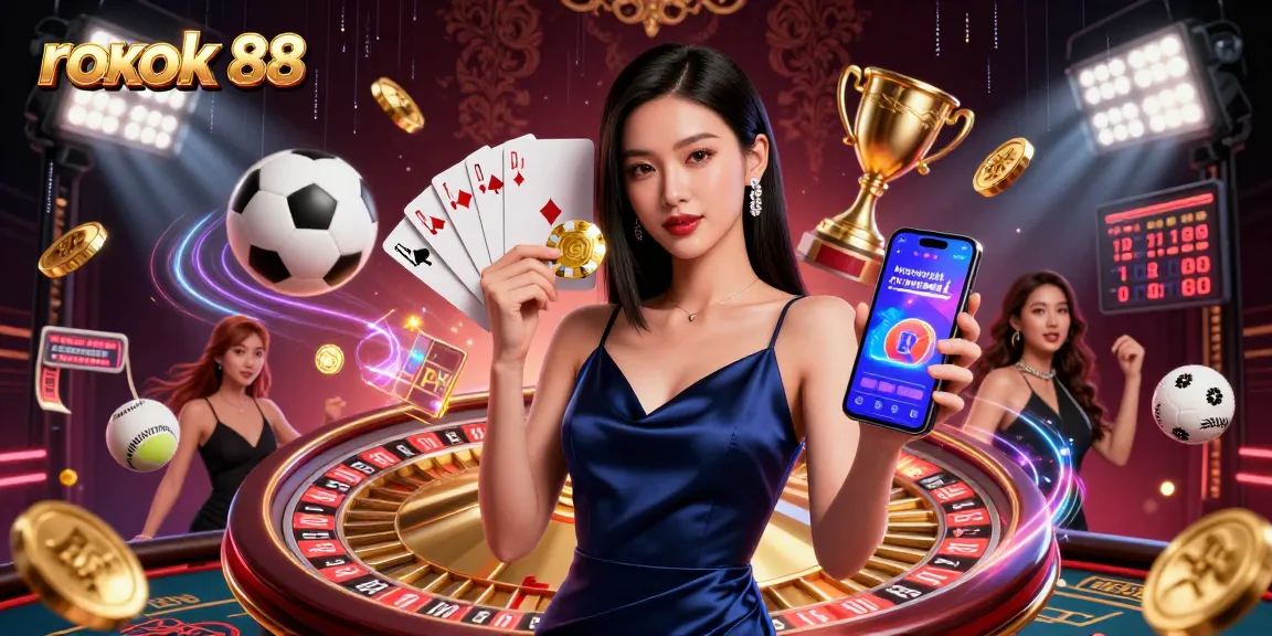 Engage with rokok 88 through thrilling casino action featuring sports elements and vibrant atmosphere.