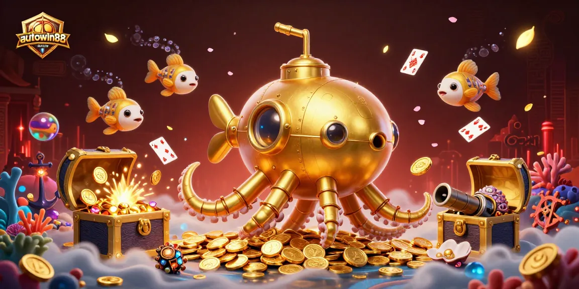 Experience thrilling wins at autowin88 with dynamic 3D casino-themed illustration blending adventure and excitement.