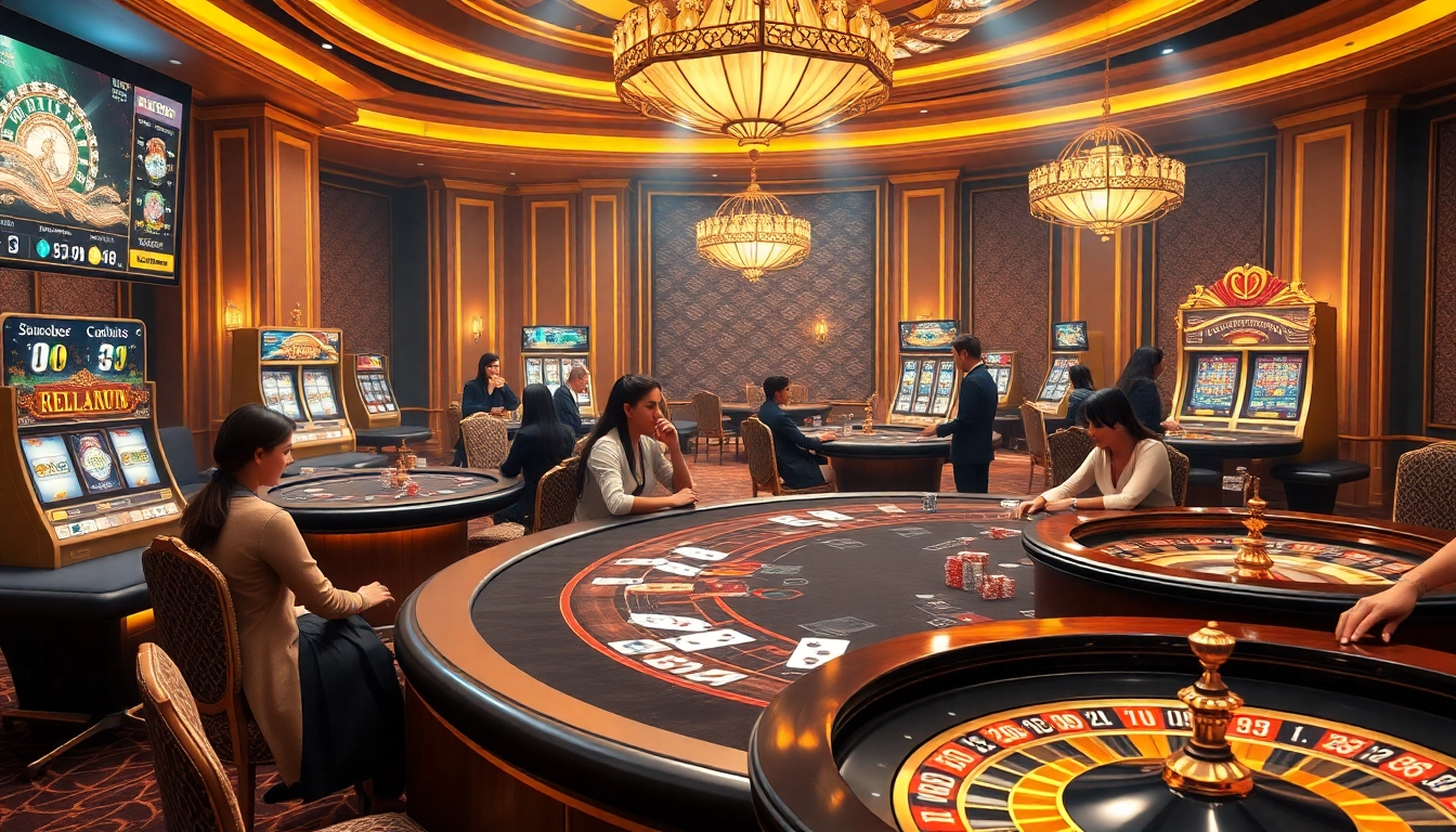 Découvrez l'excitation du casino en ligne France avec des parties vibrantes de poker et de roulette.