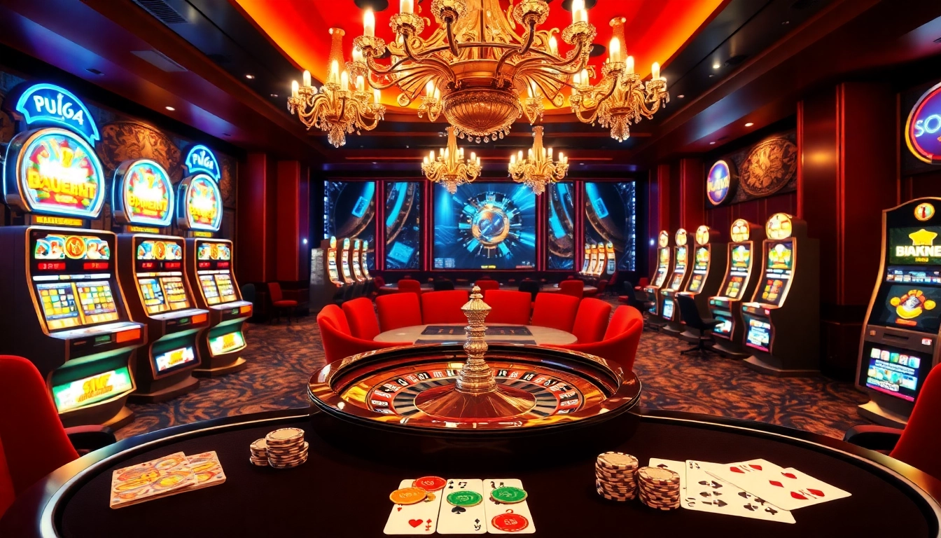 Vivez l'excitation du meilleur casino en ligne France avec des intérieurs luxueux et une action de jeu vibrante.