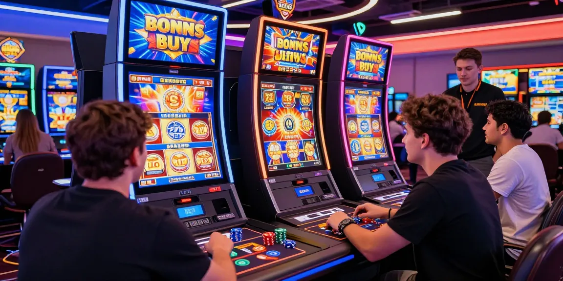 Experience the thrill of Bonus Buy Slots at online casinos like https://thekingarthur.co.uk/ with colorful gaming scenes.