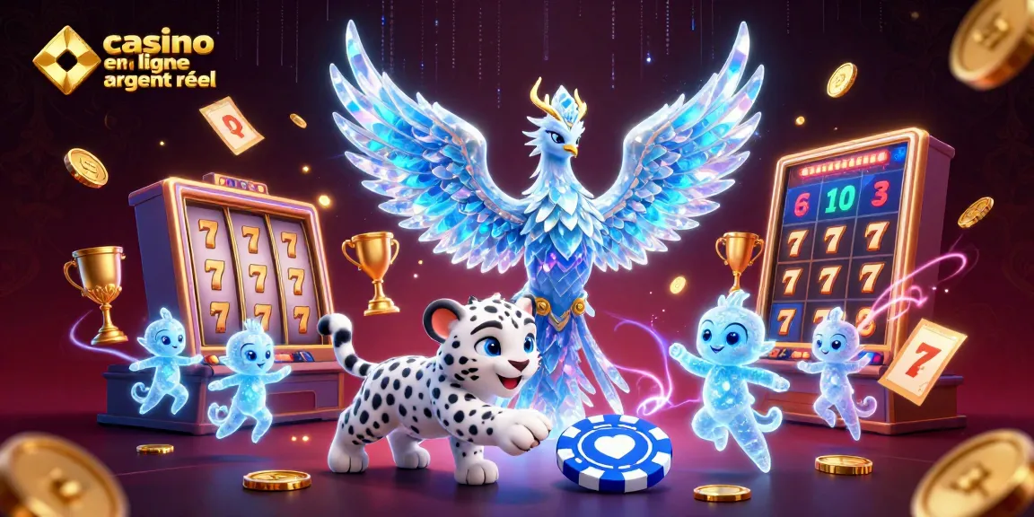Profitez d'une scène animée avec casino en ligne argent réel, mettant en avant les jeux et le divertissement vibrant.