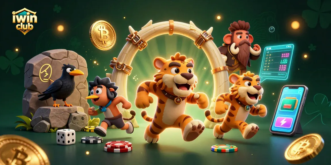 Join the excitement with iwin club at a vibrant prehistoric casino experience!