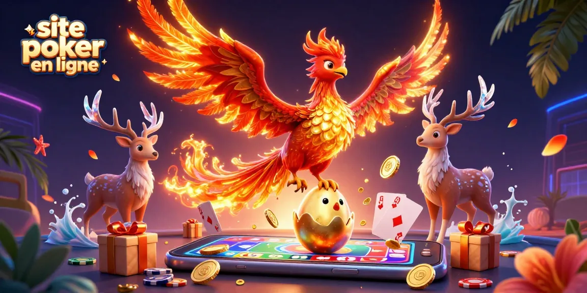 Découvrez le site poker en ligne avec notre illustration animée de personnages captivants.