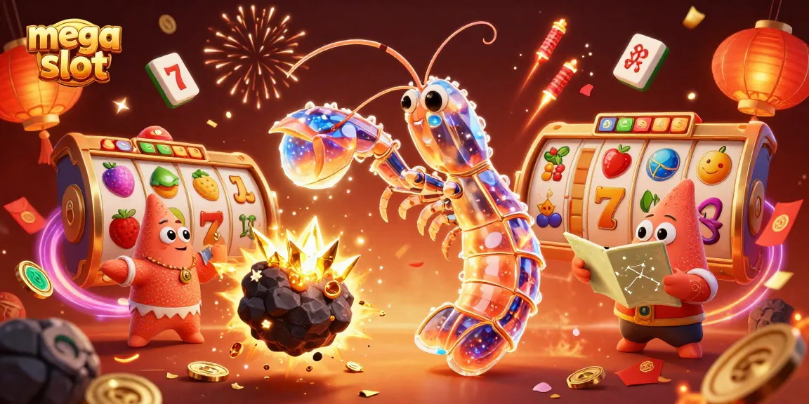 Mainkan mega slot dengan koleksi simbol kemewahan dan keberuntungan yang berkilau dalam ilustrasi menarik ini.