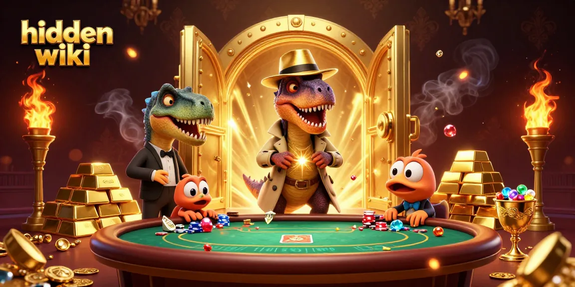 Engage with the hidden wiki at a dynamic poker table as a velociraptor card counter tries to win big.