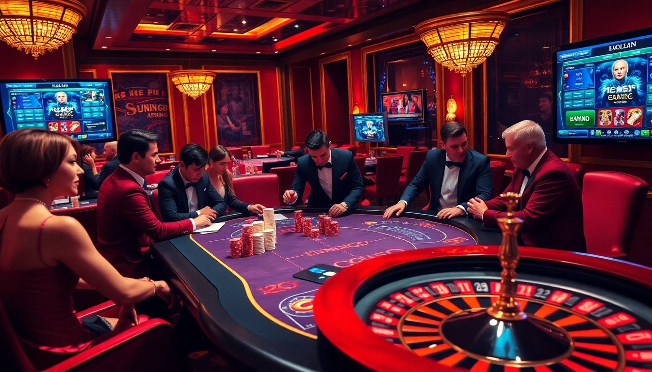 Découvrez des jeux passionnants au casino en ligne Français 2026, avec une action de poker captivante et une roulette animée.