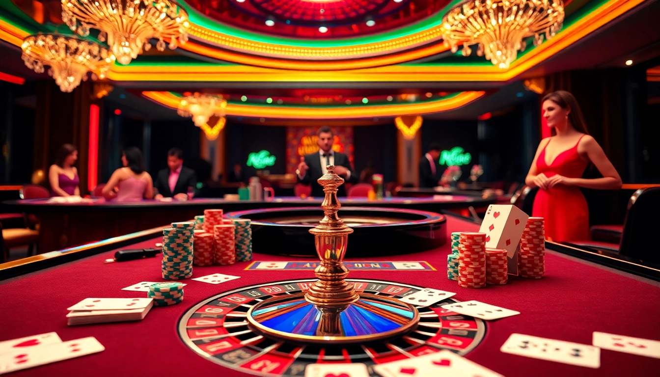 Découvrez l'excitation d'un casino en ligne Français 2026 avec des tables vibrantes et des joueurs avides.
