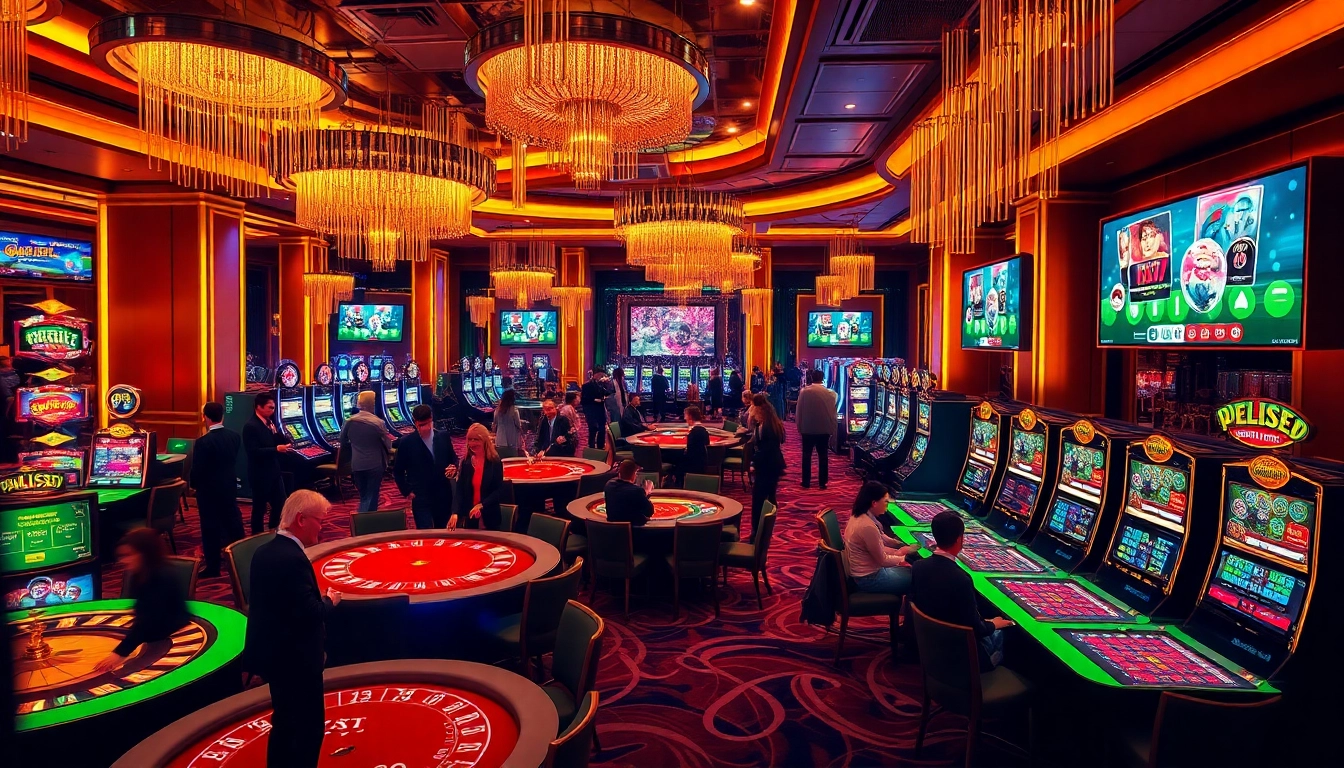 Vivez une action palpitante dans un somptueux casino en ligne Français 2026 avec des tables vibrantes et des écrans numériques.