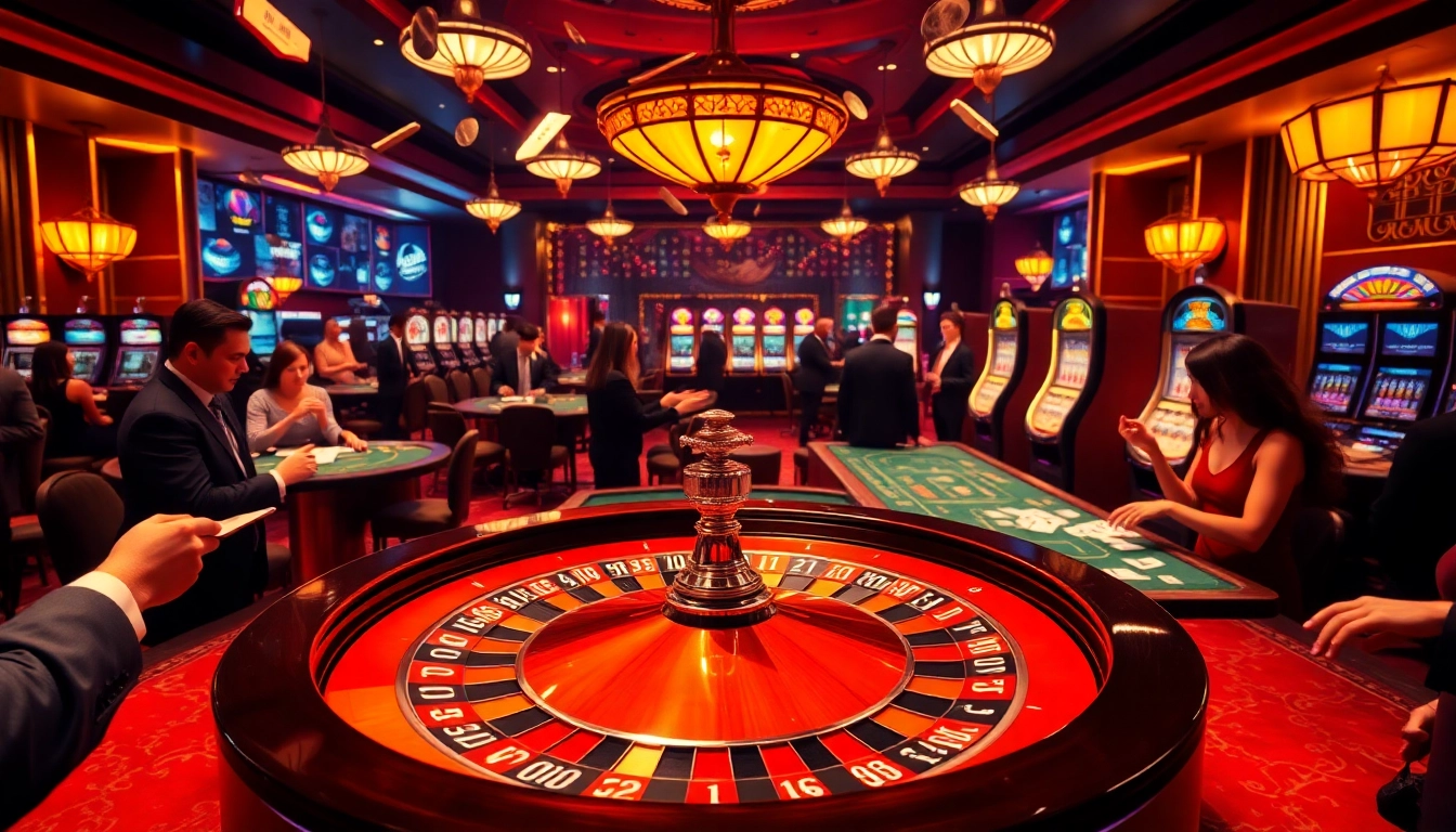 Vivez l'excitation au meilleur casino en ligne France avec des tables de jeu vibrantes et des joueurs énergiques.