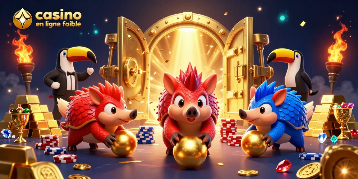 Découvrez les jeux et l'excitation d'un casino en ligne fiable avec des pangolins en compétition.