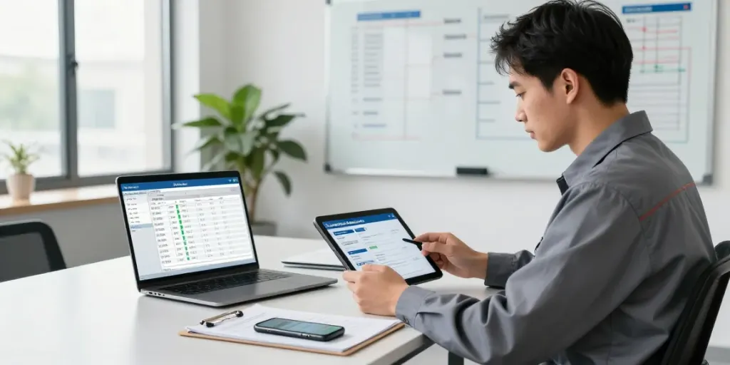 HVAC Business Software enhances operations with professional team access and management tools.