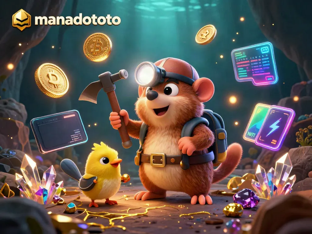 Manage your winning strategies on manadototo with vibrant treasure hunting in a gaming cave.