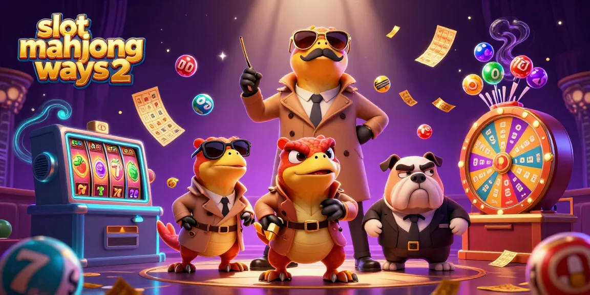 Experience the excitement of slot mahjong ways 2 with raptors in a trench coat attempting VIP entry in a casino.
