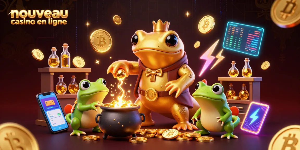 Venez découvrir le nouveau casino en ligne avec des personnages fantastiques et des pièces d'or scintillantes.