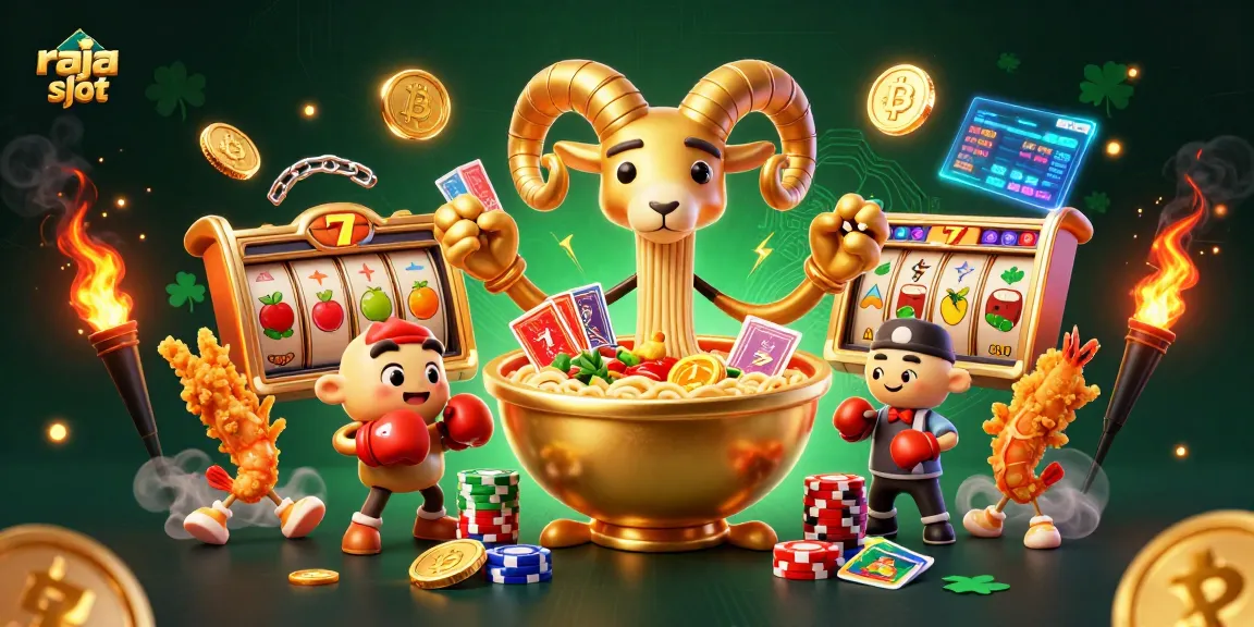 Mengoptimalkan permainan raja slot dengan ilustrasi kartun 3D yang dinamis dan penuh warna.