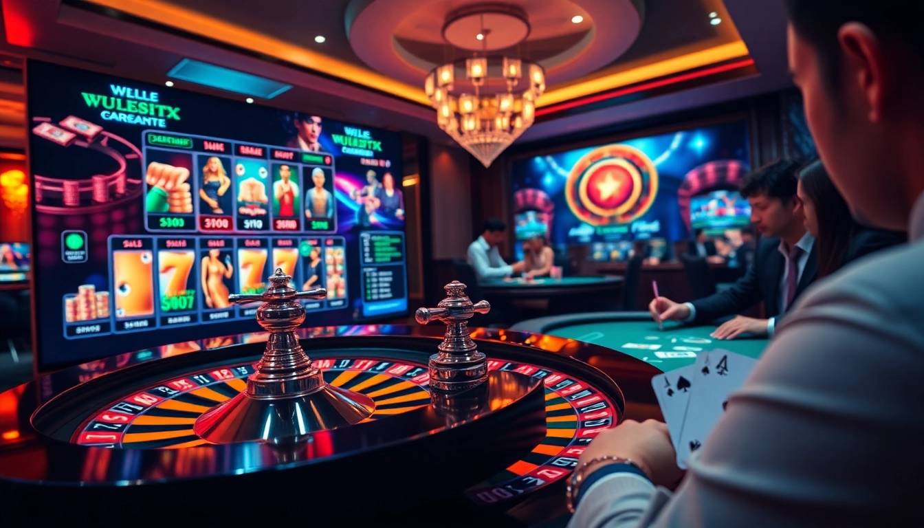 Découvrez l'excitation du casino en ligne Français 2026 avec des installations de jeux luxueuses et des designs réactifs.