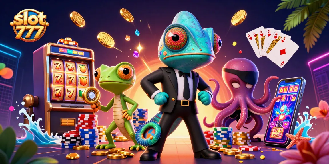 Exciting slot 777 gameplay featuring colorful characters and dynamic casino elements.