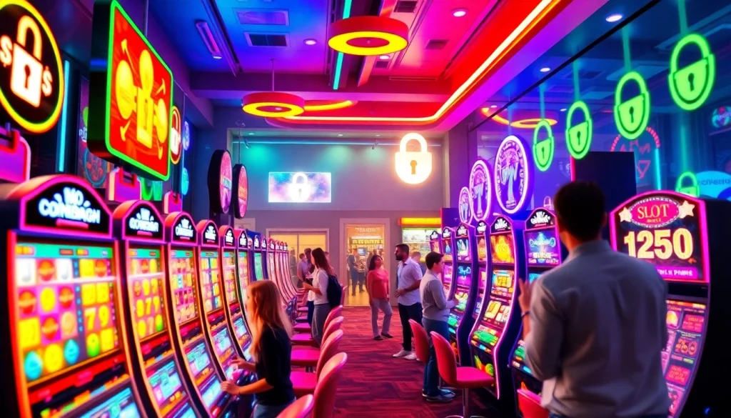 Situs kode4d showcasing exciting slot games in a vibrant digital gaming environment