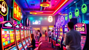 Situs kode4d showcasing exciting slot games in a vibrant digital gaming environment