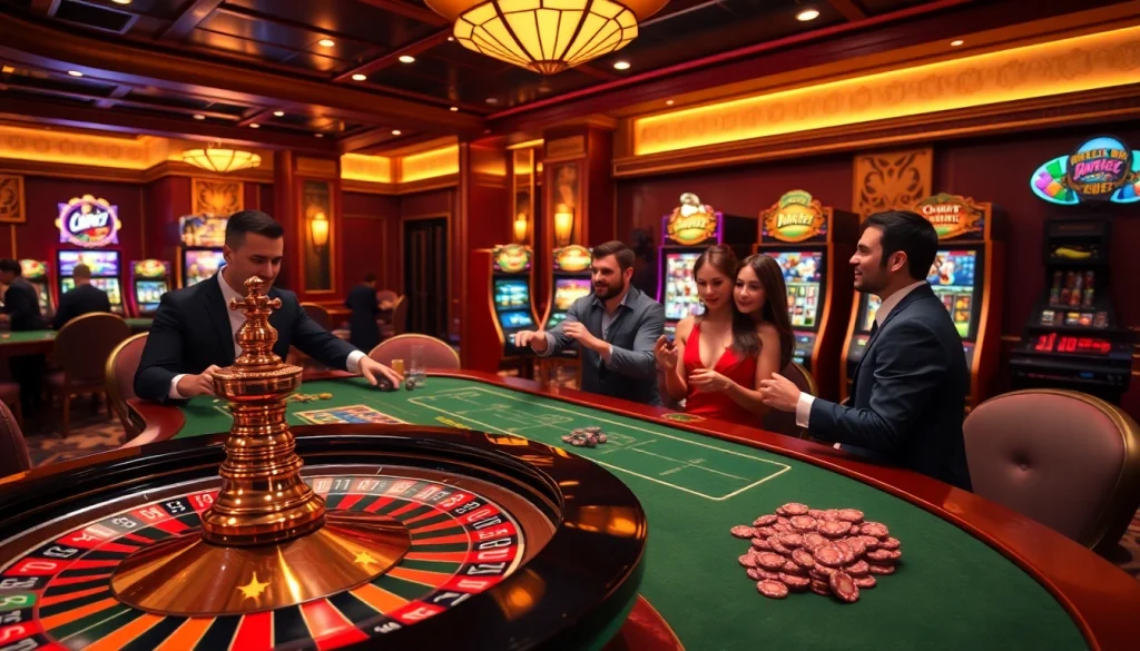 Experience the excitement of live betting at https://ev88.claims/ with vibrant casino visuals.