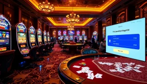 Engaging players at deposit minimal Naga169 showcasing exciting slot machines and elegant table games.