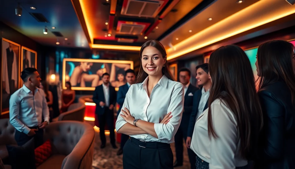 Experience the upscale 인계동셔츠룸 with stylish decor and welcoming ambiance.