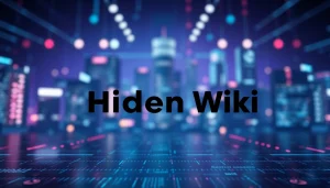 Visual representation of the Hidden Wiki 2025, showcasing dark web elements and anonymity.