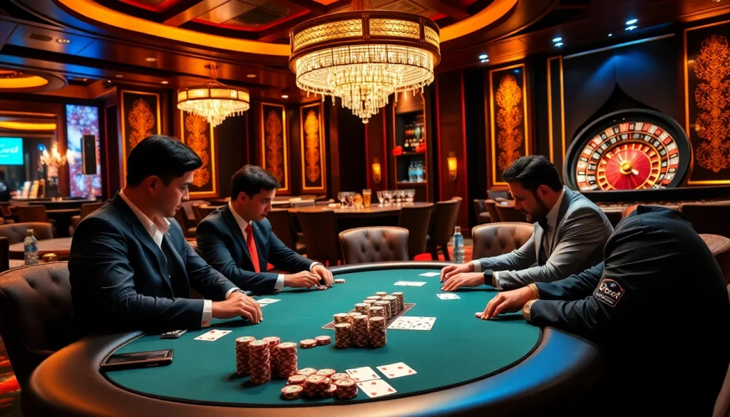 Experience the thrill at u888 casino with professional players in an exciting poker scene.