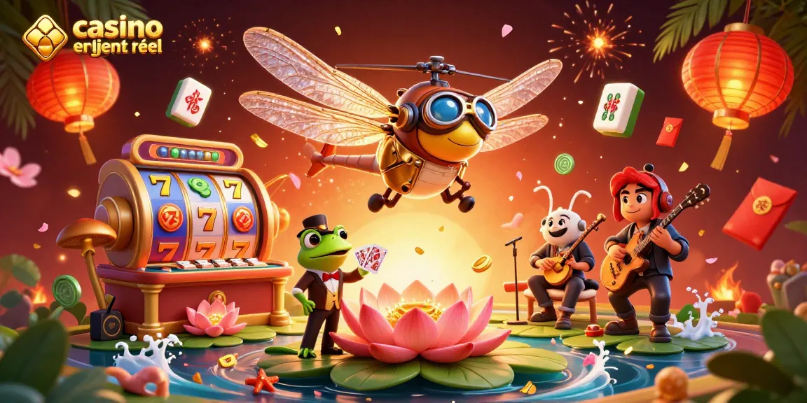 Le dragon volant au casino en ligne argent réel offre une expérience de jeu unique avec des croupiers amusants.